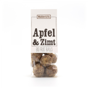 Mahler & Co. Bio Fruchtbällchen Apfel & Zimt