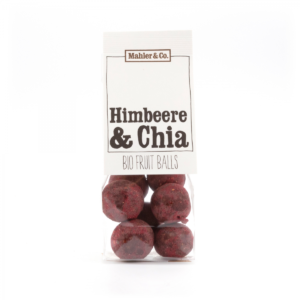 Mahler & Co. Bio Fruchtbällchen Himbeere & Chia