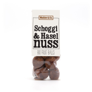 Mahler & Co. Bio Fruchtbällchen Schoggi & Haselnuss
